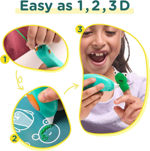 3Doodler Start+ Essentials 3D Pen for Kids | Easy to Use, Learn from Home Art Activity, Educational STEM Toy for Boys & Girls Aged 6+