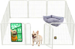 FXW Homeplus Unleashed Indoor Dog Playpen - Stress-Free and Safe Play, Heavy Duty 24 Inch 6 Panels Dog Pen for Puppy and Small Dogs, Black│Patented