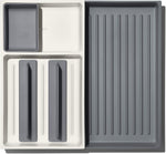 Large Expandable Kitchen Tool Organizer for White Drawers