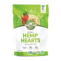 Manitoba Harvest Organic Hemp Seeds, 18oz, 10g Plant Based Protein and 12g Omega 3 & 6 per Serving, Smoothies and Salads