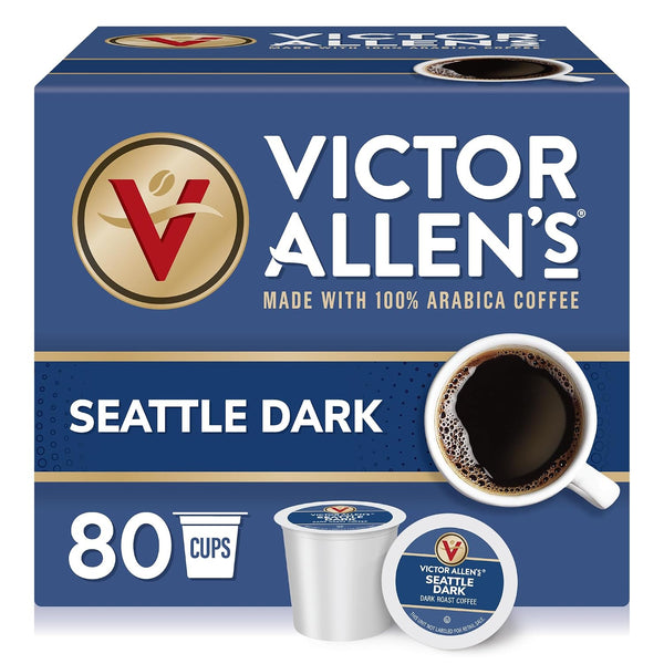 Victor Allen's Coffee Variety Pack, 96 Count, Single Serve Coffee Pods for Keurig K-Cup Brewers