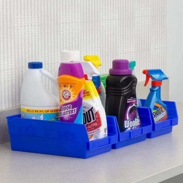 Akro-Mils 30130 Plastic Shelf Bins for Heavy Duty Storage