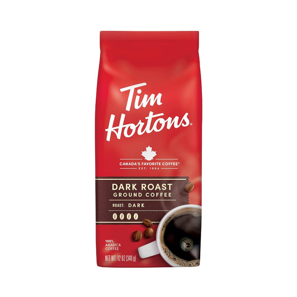 Tim Hortons Original Blend, Medium Roast Ground Coffee, 48 Oz Canister