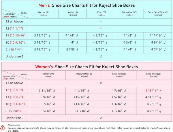 Kuject X-Large Shoe Storage Boxes Organizers Clear Plastic Stackable 12 Pack, Shoe Rack & Holder Substitute, Sneaker Containers, Toy Storage Organizer Bins for Entryway, Closet, Under Bed, Black