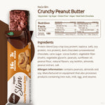 NuGo Slim Dark Chocolate Crunchy Peanut Butter Protein Bars, 24 Count
