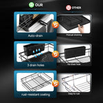 Expandable Dish Drying Rack for Kitchen Counter