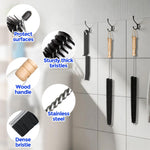 Holikme 3 Pcs Dryer Vent Cleaner Kit, 304 Stainless Steel Replacement Lint Brush for Clothes Dryer Vent Trap, Cleaning Brush & Flexible Crevice Tool