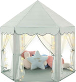 Monobeach Princess Tent Girls Large Playhouse Kids Castle Play Tent with Star Lights Toy for Children Indoor and Outdoor Games, 55'' x 53'' (DxH)