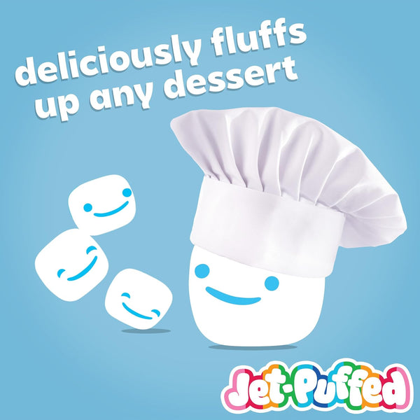 Jet-Puffed Mini Marshmallows, 10 oz Bag - Fluffy, Fat-Free Dessert Topping