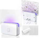 Fruit Fly Traps for Indoors (1 Device+10 Refills) Plug in Fly Trap for Gnats, Fruit Flies, Flying Insects Sleek Design Indoor Safe