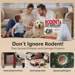 Mouse Repellent 36 Balls, Peppermint Rodent Repellent for Indoor & Outdoor Use, Long-Lasting Safe Mice Deterrent, Natural Effective Moth Balls for Rodent Control for Home, Car & Garden
