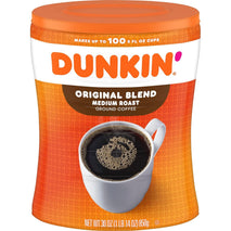 Dunkin' Donuts Original Blend Medium Roast Ground Coffee - 30 oz Canister