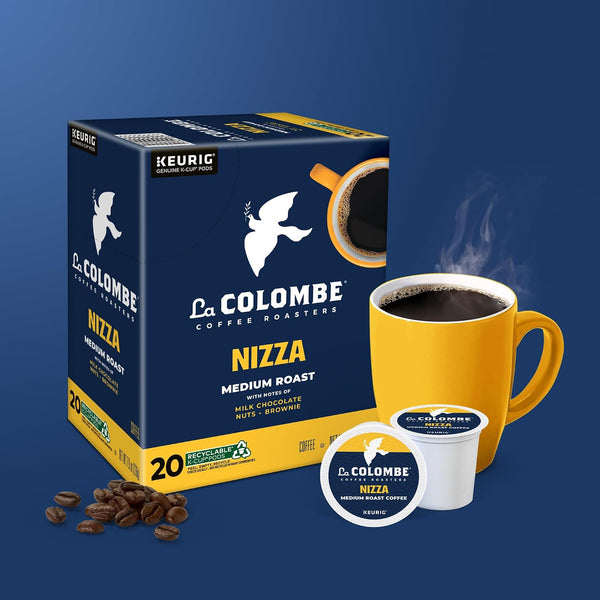 La Colombe Coffee Pods Nizza Medium Roast 7.9 Ounce Keurig K-Cup Compatible