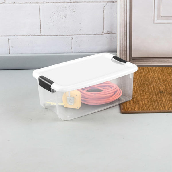 Sterilite 6-Pack Ultra Latching Box Storage Containers for Home and Office