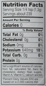 NoSalt Original Sodium-Free Salt Alternative, 11 oz, Convenient Substitute for Table Salt, Low Sodium