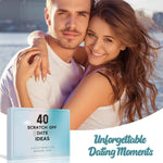 Valentines Day Gifts for Him and Her, 40 Scratch Off Date Ideas and Games
