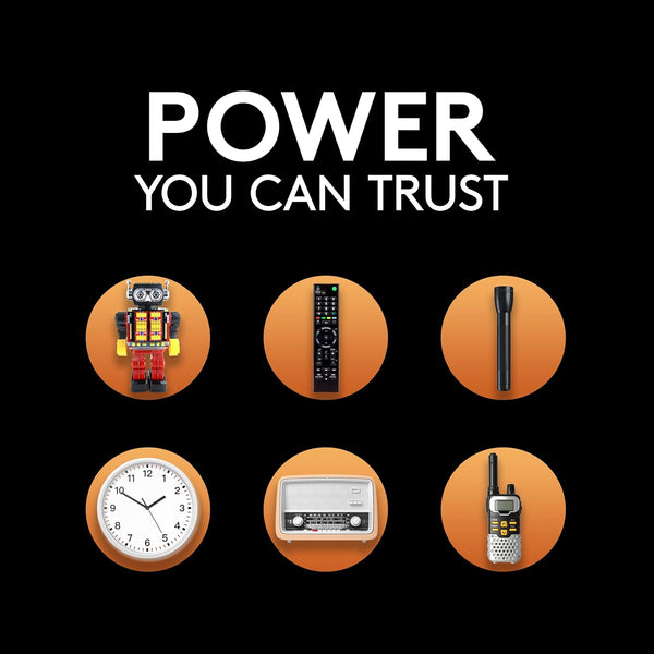 Duracell Coppertop 9V Battery, 6 Count (Pack of 1), Long-lasting All-Purpose Alkaline 9V Batteries for Household and Office Devices