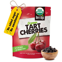 Organic Dried Tart Cherries for Snacking and Baking