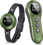 2-in-1 Dog Shock Collar & Dog Bark Collar - Smart Anti Barking Dog Training Collar with 5 Adjustable Sensitivity & 3300FT Remote for All Breeds IP67 Waterproof E-Collar