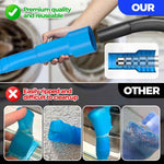 Holikme 2-piece dryer vent cleaner kit with lint vacuum attachment and flexible brush