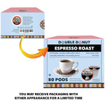 Dark Espresso Roast Coffee Pods for Keurig K Cup Brewer Machines