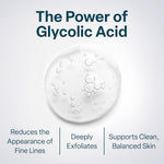 glycolic acid 20% resurfacing pads for face and body with vitamins b5 c e green tea calendula allantoin peel pads