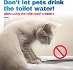 Vacplus Toilet Bowl Cleaner Tablets 12 PACK, Automatic Toilet Bowl Cleaners with Bleach for Deodorizing and Descaling, Bathroom Cleaner Against Tough Stains