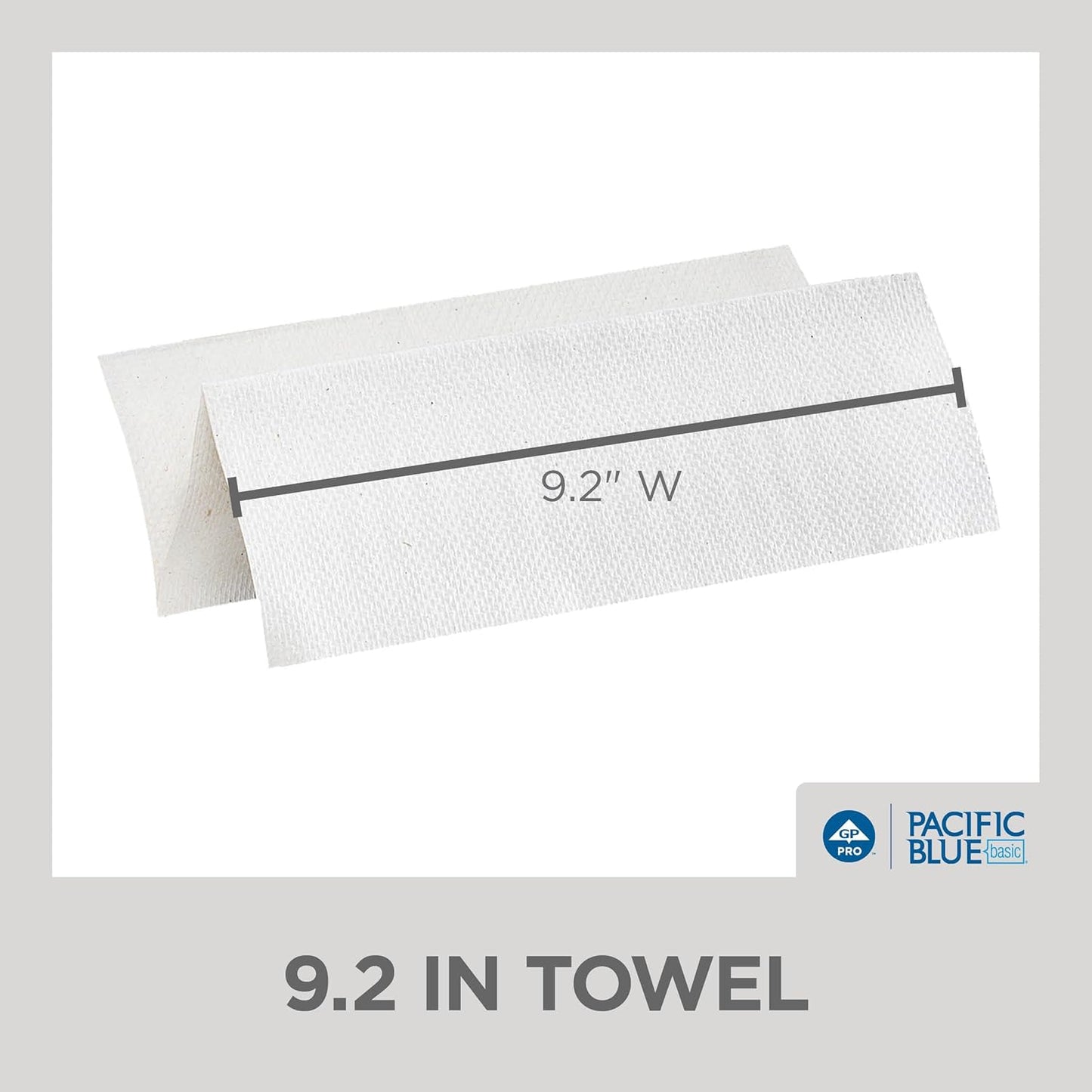 Georgia-Pacific Pacific Blue Basic Multifold Paper Towels (Previously Branded Acclaim) by GP PRO (Georgia-Pacific),White,20204,250 Towels Per Pack,16 Packs Per Case,(Case of 16 Packs,250 per Pack)