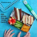 Organic Beef Sticks - Grass Fed, Zero Sugar, Non-GMO, Individually Wrapped Meat Snacks
