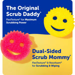 Scrub Daddy Colors Kitchen Sponges - Scratch-Free Dishwashing Sponges & Sponge for Kitchen Sink, Bathroom & Household Cleaning - BPA-Free Polymer Foam (3 Count)