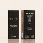 dime beauty hyaluronic acid serum, 1 oz / 30 ml, ultra hydrating face serum