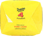 domino sugar granulated, 64 oz, premium pure cane sugar, free-flowing, all-purpose, high-quality