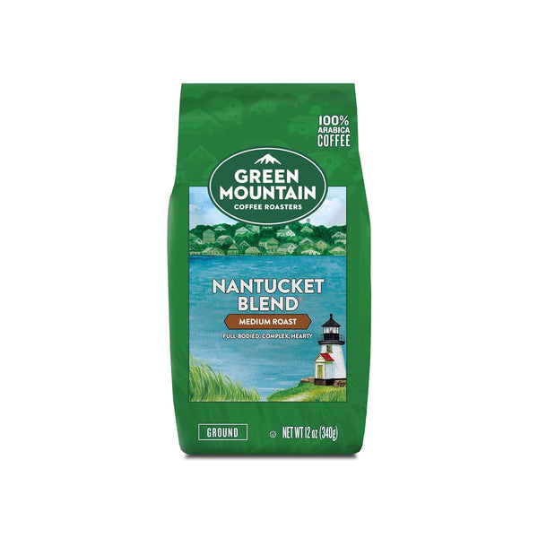 Green Mountain Coffee Roasters Nantucket Blend Fair Trade Certified Ground Coffee 12oz Medium Roast