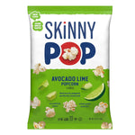 SkinnyPop Popcorn, Original, Whole Grain, Dairy-Free Snack, 8oz Family Size Bags (6ct)