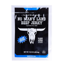 No Man's Land Beef Jerky, Fajita Lime Flavor, 16oz, Pack of 1