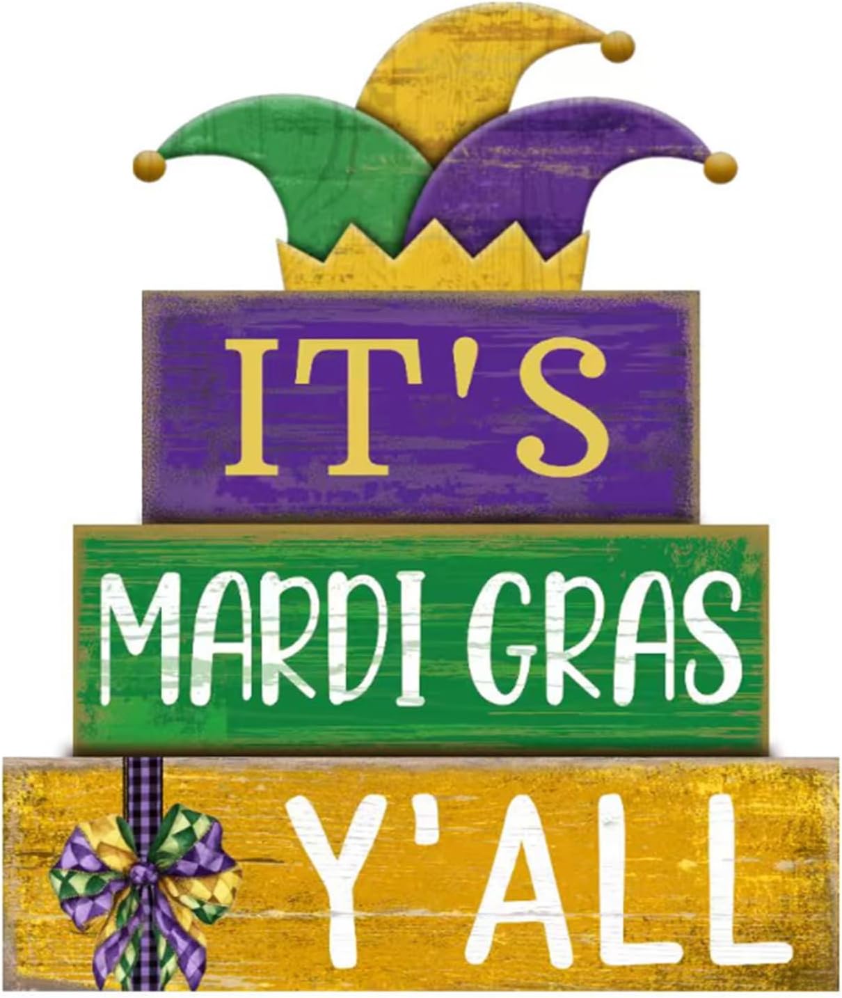 4 Pcs Christmas Table Decoration Wooden Santa Claus Decor Christmas Tiered Tray Decor Decorative Santa Claus Elk Block Sign Gift Farmhouse Xmas Table Centerpiece for Home Kitchen Shelf