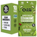 Crunchy Dry Roasted Edamame Snacks in Sea Salt, High Protein, Low Carb, Gluten Free, Vegan