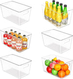 Clear Plastic Storage Bins for Home Organization and Storage