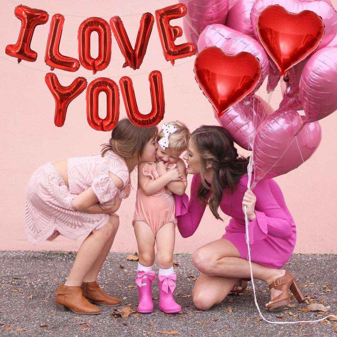 Red Love Balloons Red Heart Balloons Valentines Day Decorations Love Heart Balloons for for Valentines Day Bridal Shower Wedding Romantic Special Night Party Supplies Decorations