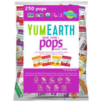 YumEarth Organic Pops Variety Pack, 60 Fruit Flavored Favorites Lollipops, Allergy Friendly, Gluten Free, Non-GMO, Vegan, No Artificial Dyes