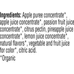 Pure Organic Layered Fruit Bars, Gluten Free, Vegan Fruit Snacks, Pineapple Passionfruit (2 Boxes, 24 Bars)