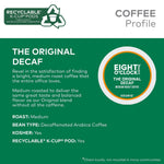 Eight O'Clock Coffee The Original Decaf Single-Serve Keurig K-Cup Pods
