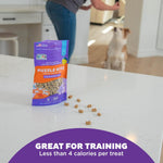 outward hound nina ottosson peanut butter flavor usa made dog treats 7.5oz