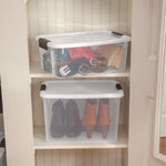 Sterilite 6-Pack Ultra Latching Box Storage Containers for Home and Office