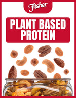 Fisher Snack Honey Roasted Mixed Nuts with Peanuts, 24 Ounces, Reusable Canister