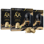 L'OR Coffee Pods, 10 Count Le Tigre Dark Roast Blend, Compatible with L'OR BARISTA System