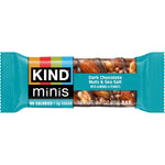 KIND Mini Snack Bars, Dark Chocolate Nuts & Sea Salt, 10 Count, Gluten Free, Low Sugar, Low Calorie