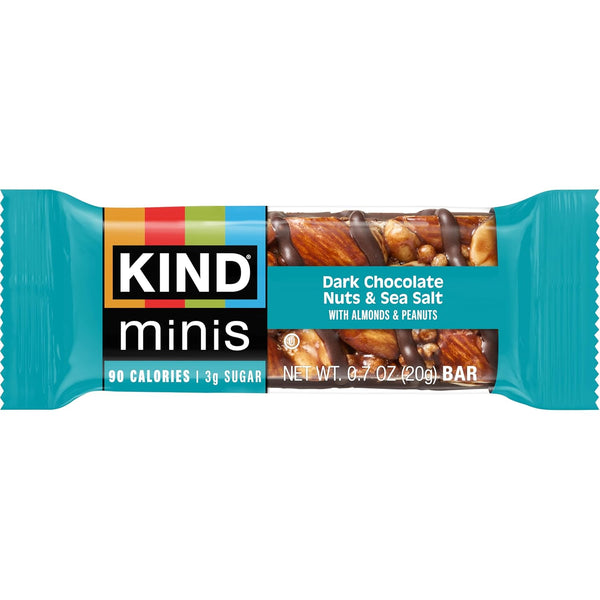 KIND Mini Snack Bars Variety Pack, Gluten Free, Low Sugar, Low Calorie Snacks