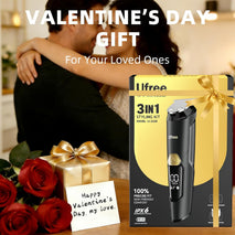 Ufree 3-in-1 Beard Trimmer for Men IPX6 Waterproof Men's Electric Razor Shaver