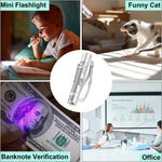 TBTeek Cat Toys, Rechargeable, 3 Light Modes & 5 Fun Patterns, Portable Interactive Kitten Pet Dog Cat Mouse Toy for Fun Chase Play Exercise